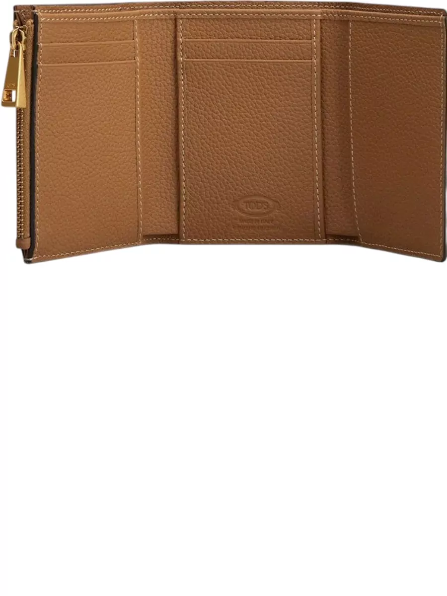 Tod's Leather Tri Fold Wallet