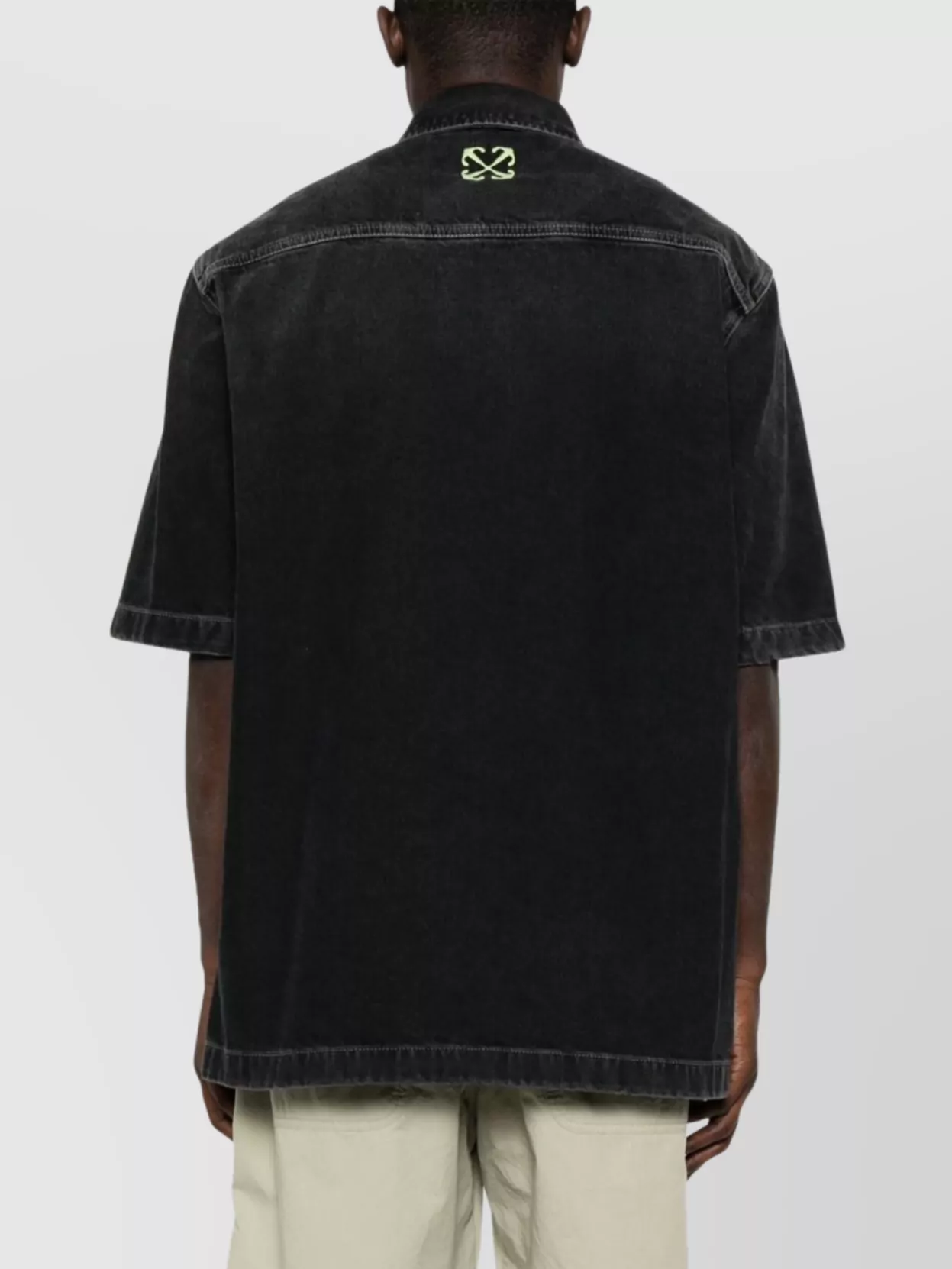 Off-White Vintage Arrow Bowling Shirt