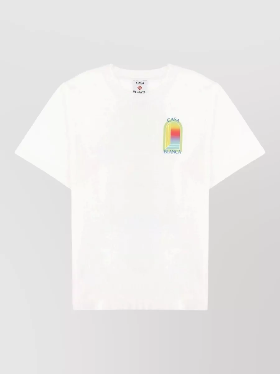 Casablanca printed cotton t-shirt
