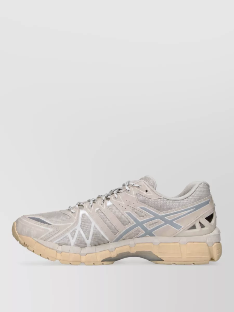 Asics Synthetic Leather Low Top Lace-Up Sneakers