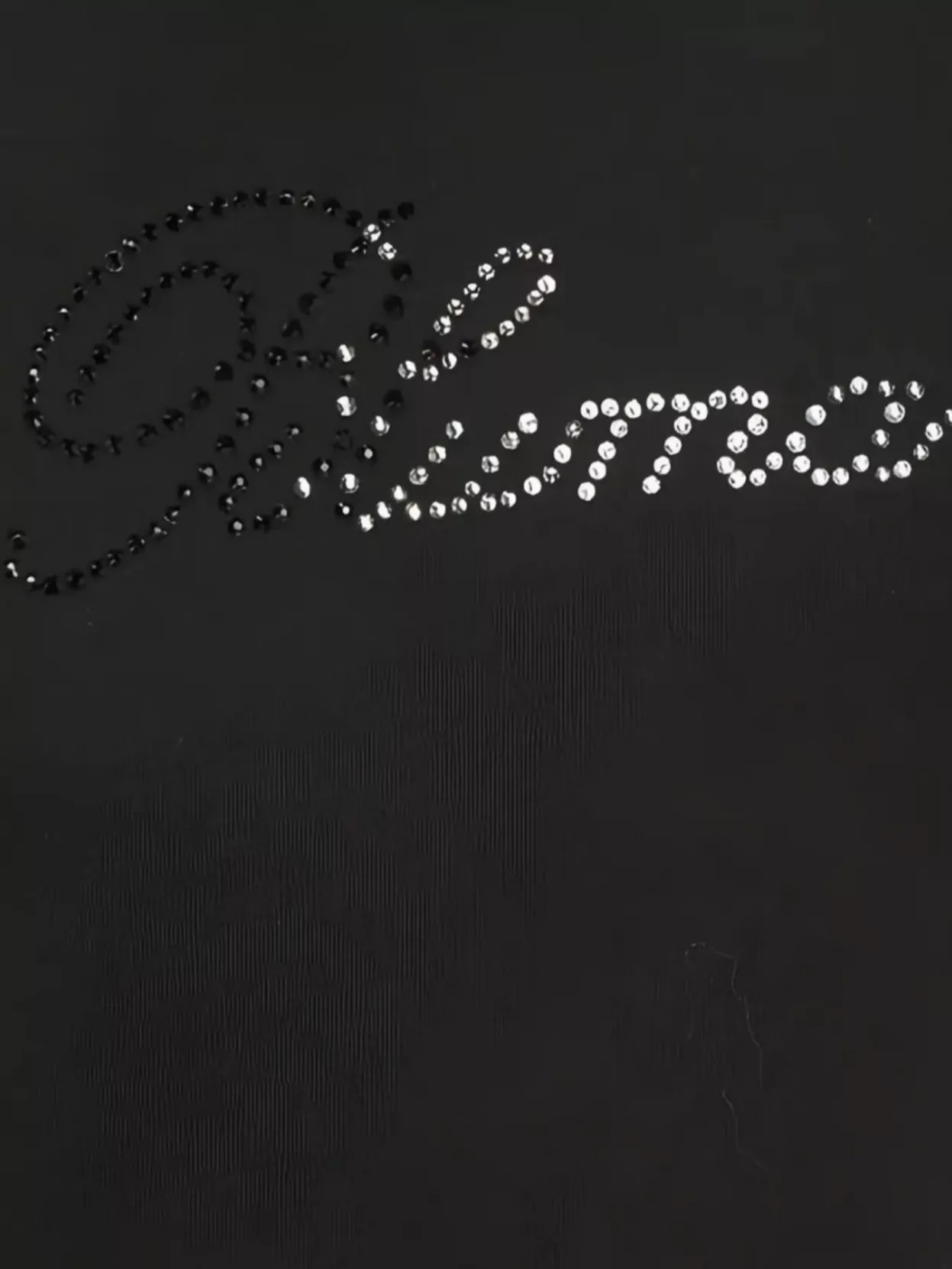 Blumarine Slim Fit Long Sleeve Crew Neck T-Shirt