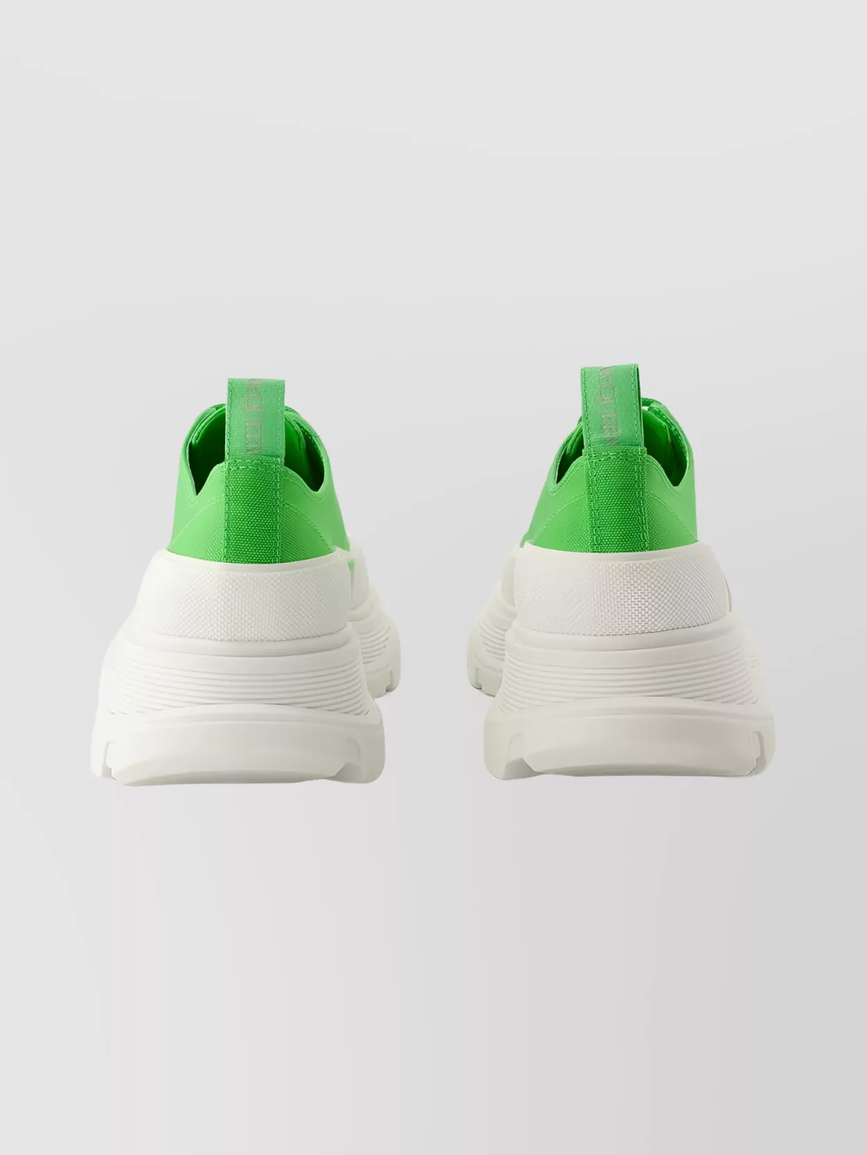 Alexander Mcqueen Tread Slick Low-Top Sneakers Smooth Lambskin