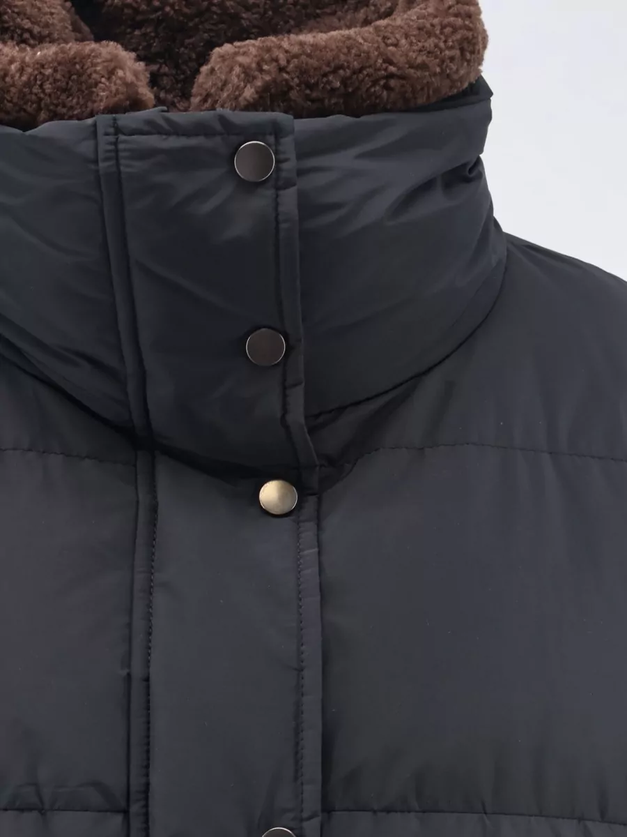 Brunello Cucinelli Down Cropped Quilted Puffer Jacket