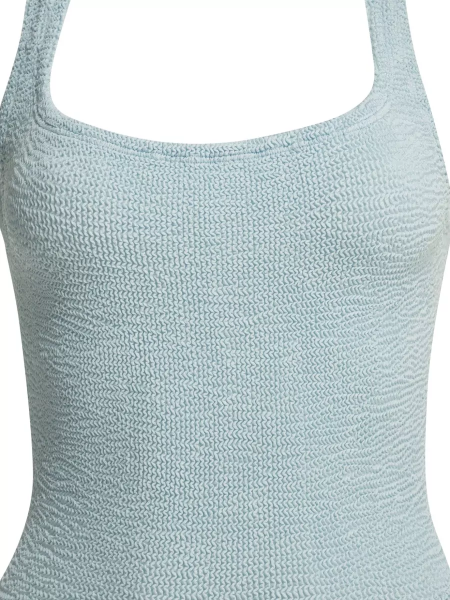 Hunza G Metallic Crinkle Swimsuit