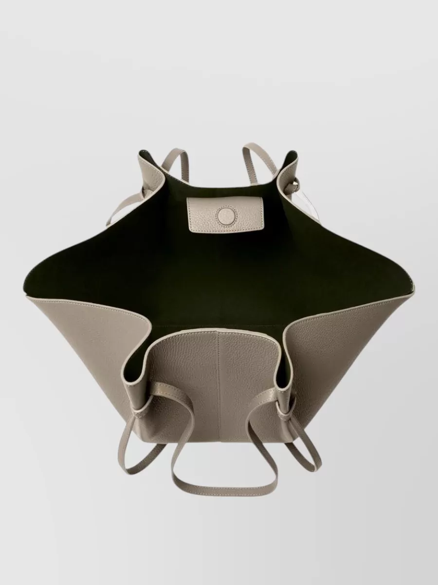 Yuzefi Mochi Large Leather Tote Bag