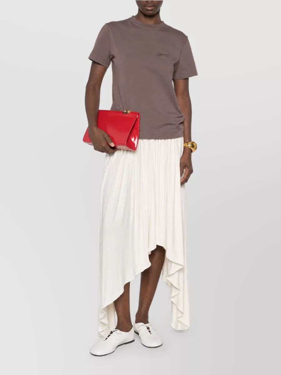 Jacquemus Cotton Crew Neck Short-Sleeve T-Shirt