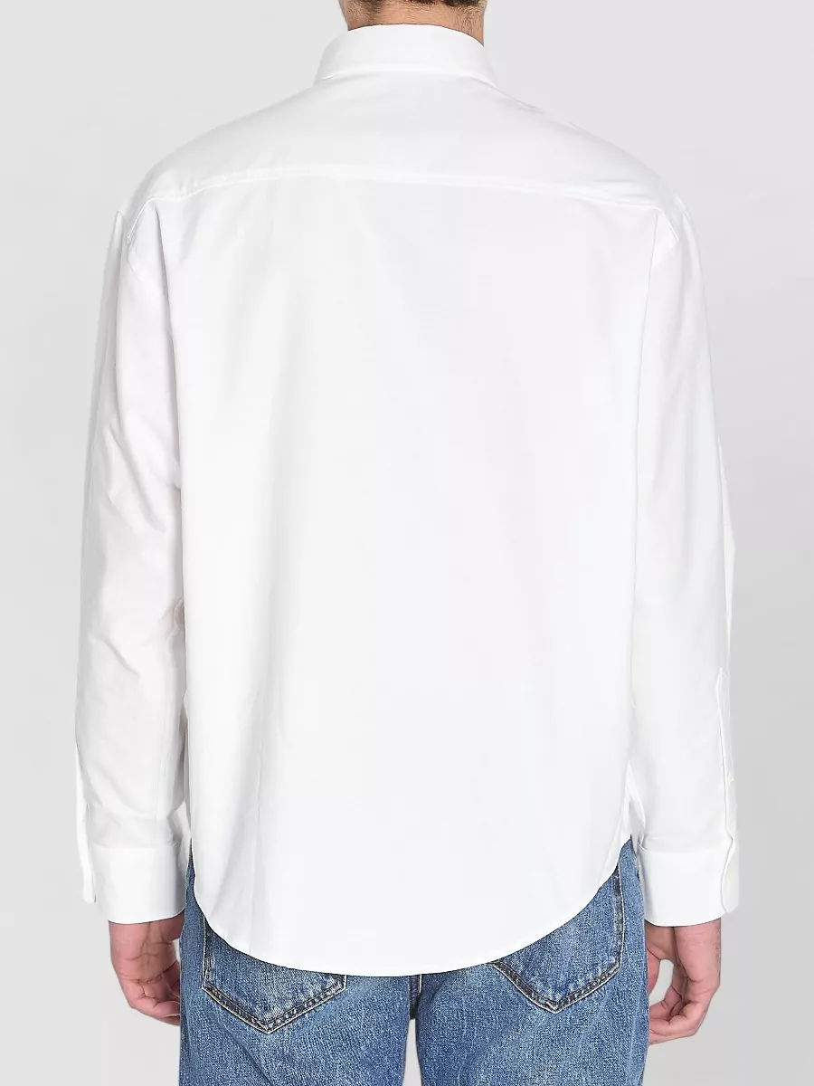 Ami Paris Ami De Coeur Boxy Cotton Shirt