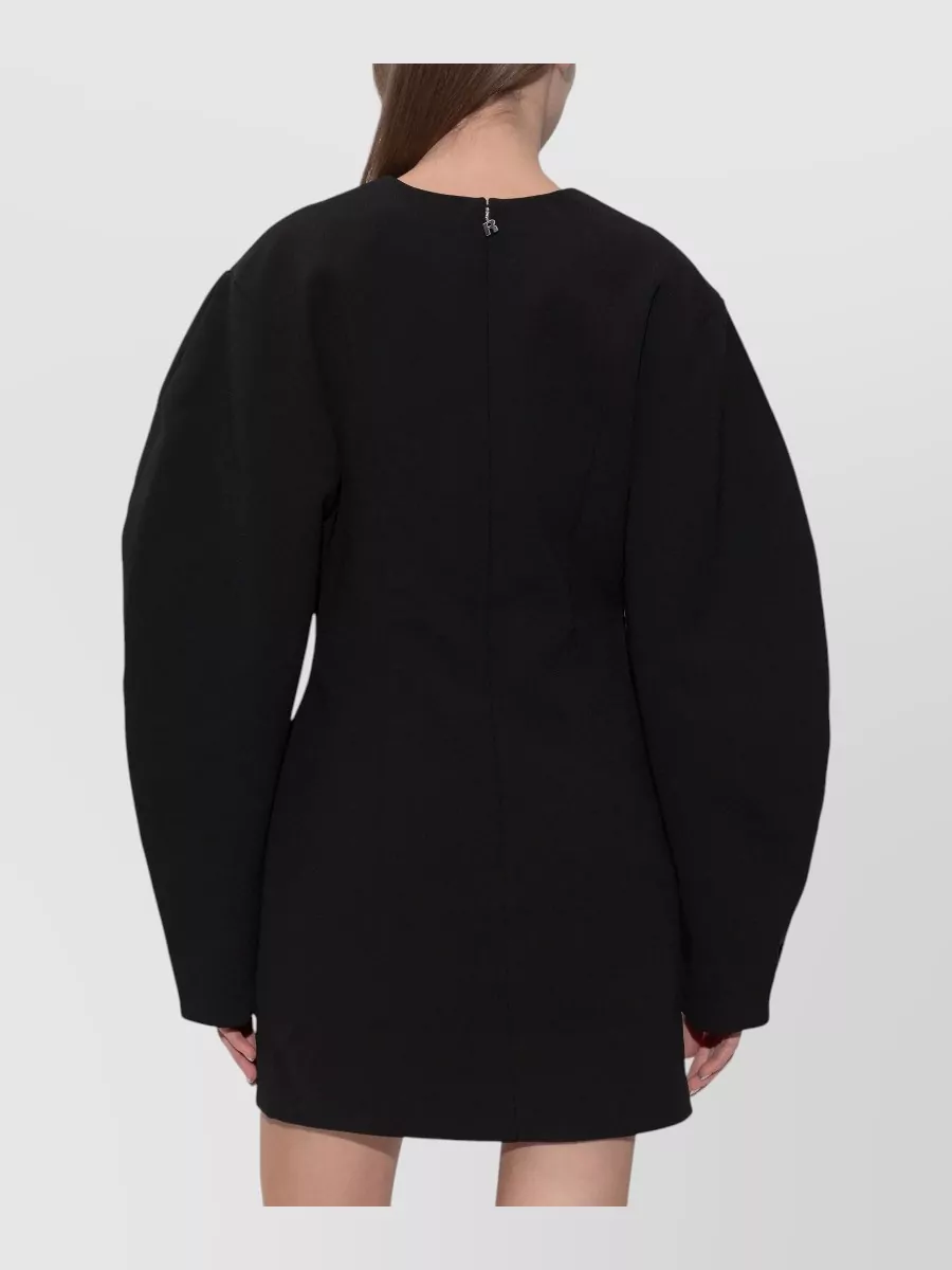 Rotate Tailored Puff-Sleeve Mini Dress