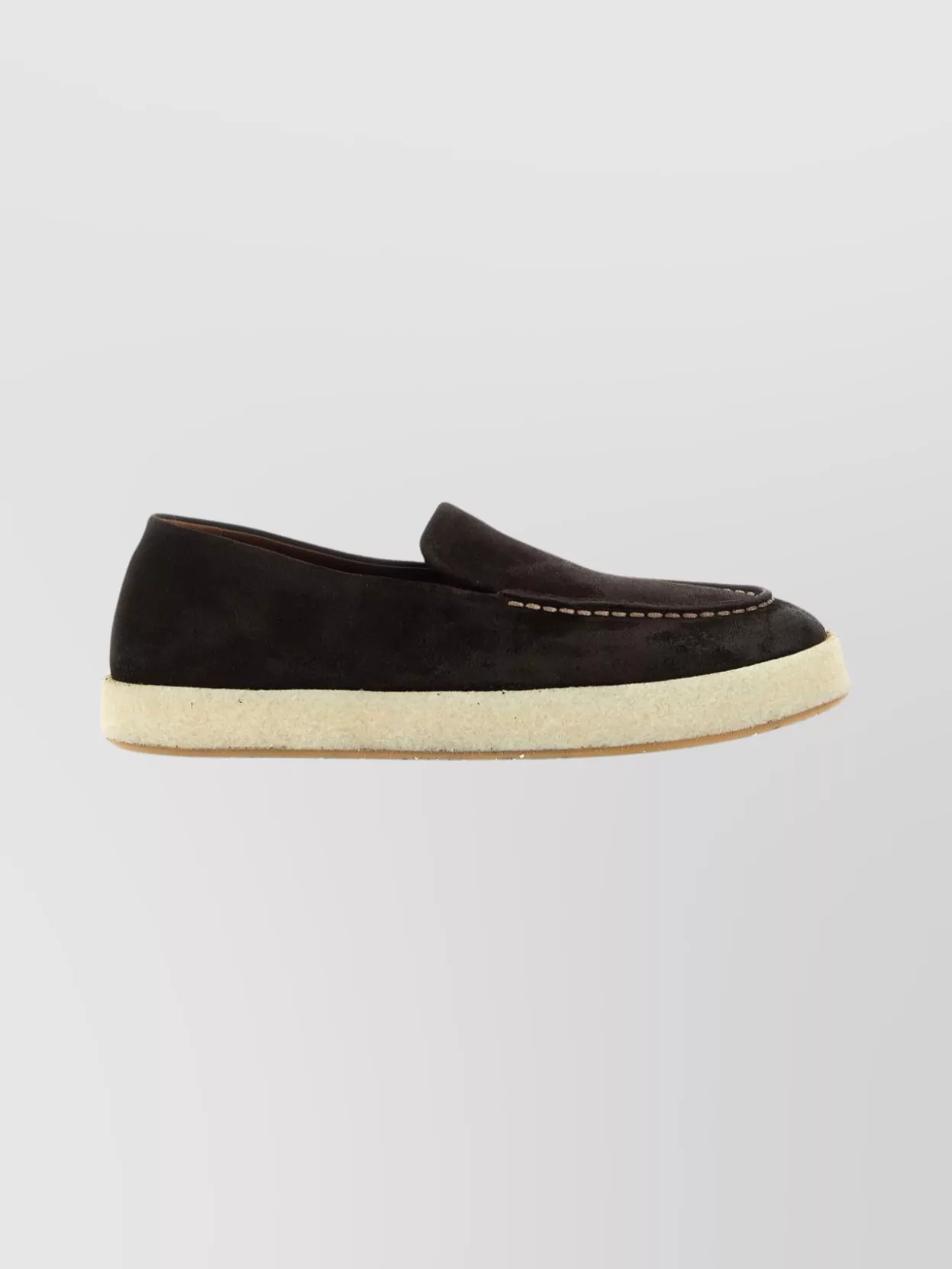 Marsell Suede Loafers Rubber Sole