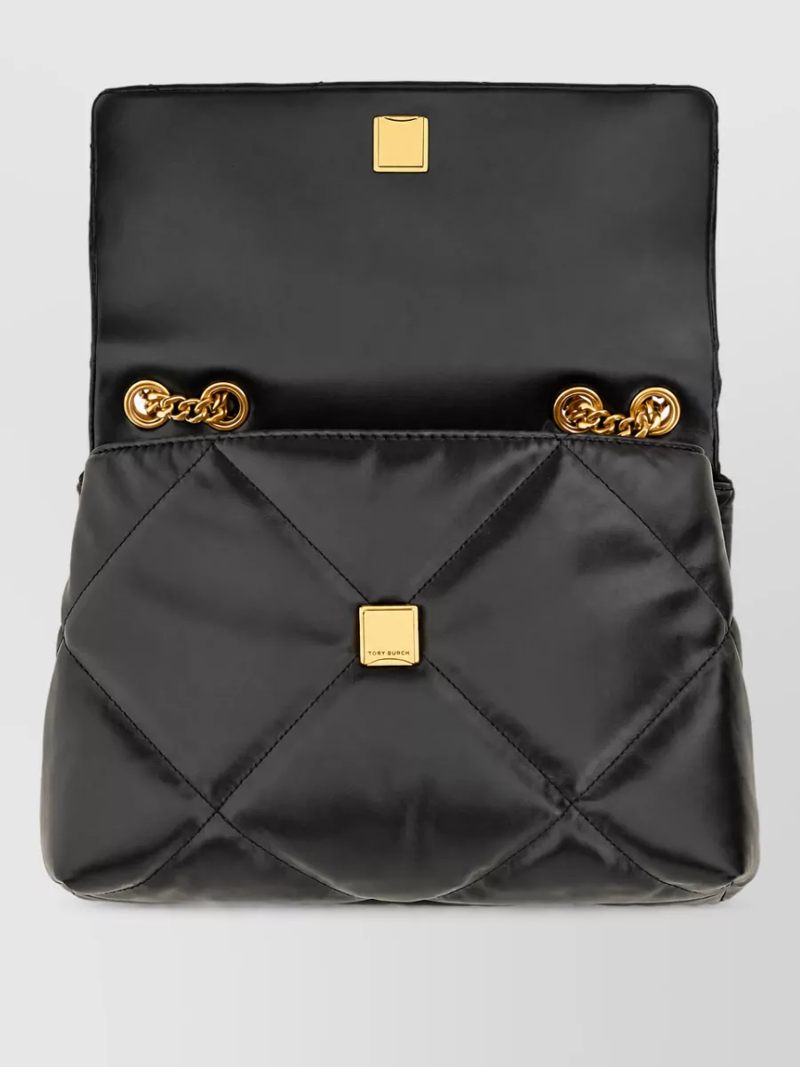 Tory Burch Kira Quilted Clutch Bag Chain Strap