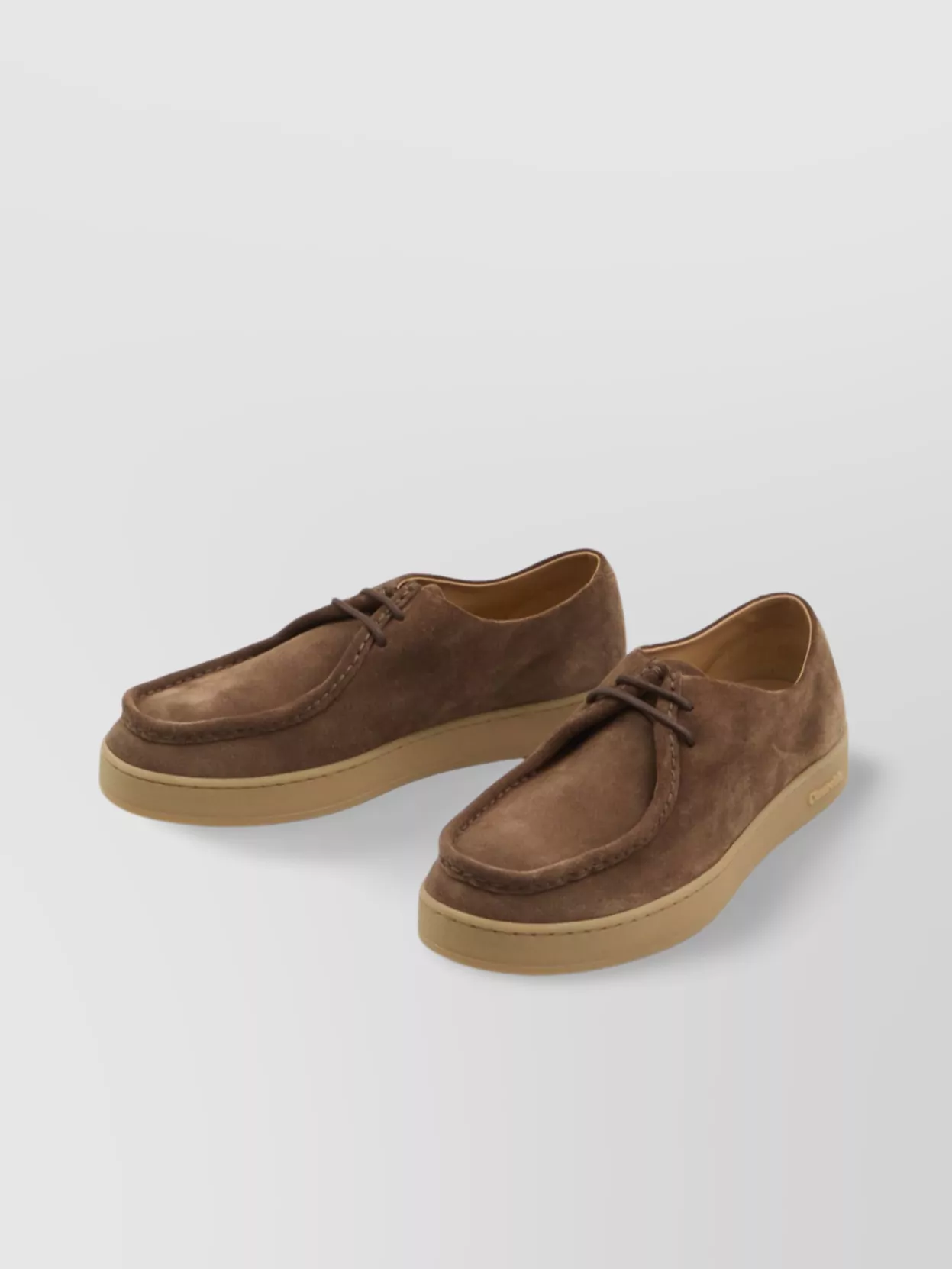 Church's Nocton Suede Lace-Up Shoes With Handmade Seam