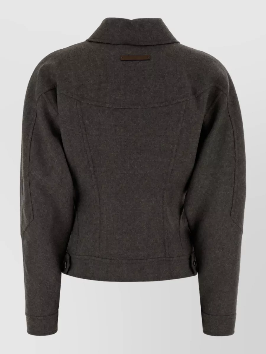 Max Mara Virgin Wool Single Breasted Coat