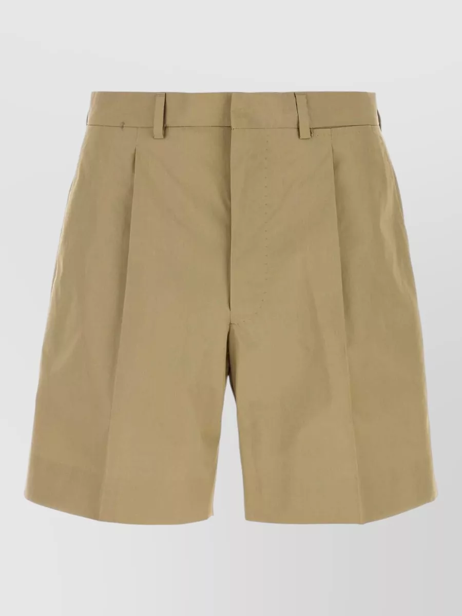 Prada cotton tailored bermuda shorts