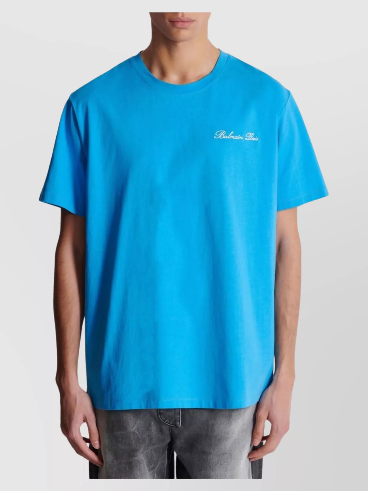 Balmain Signature Crew Neck T-Shirt
