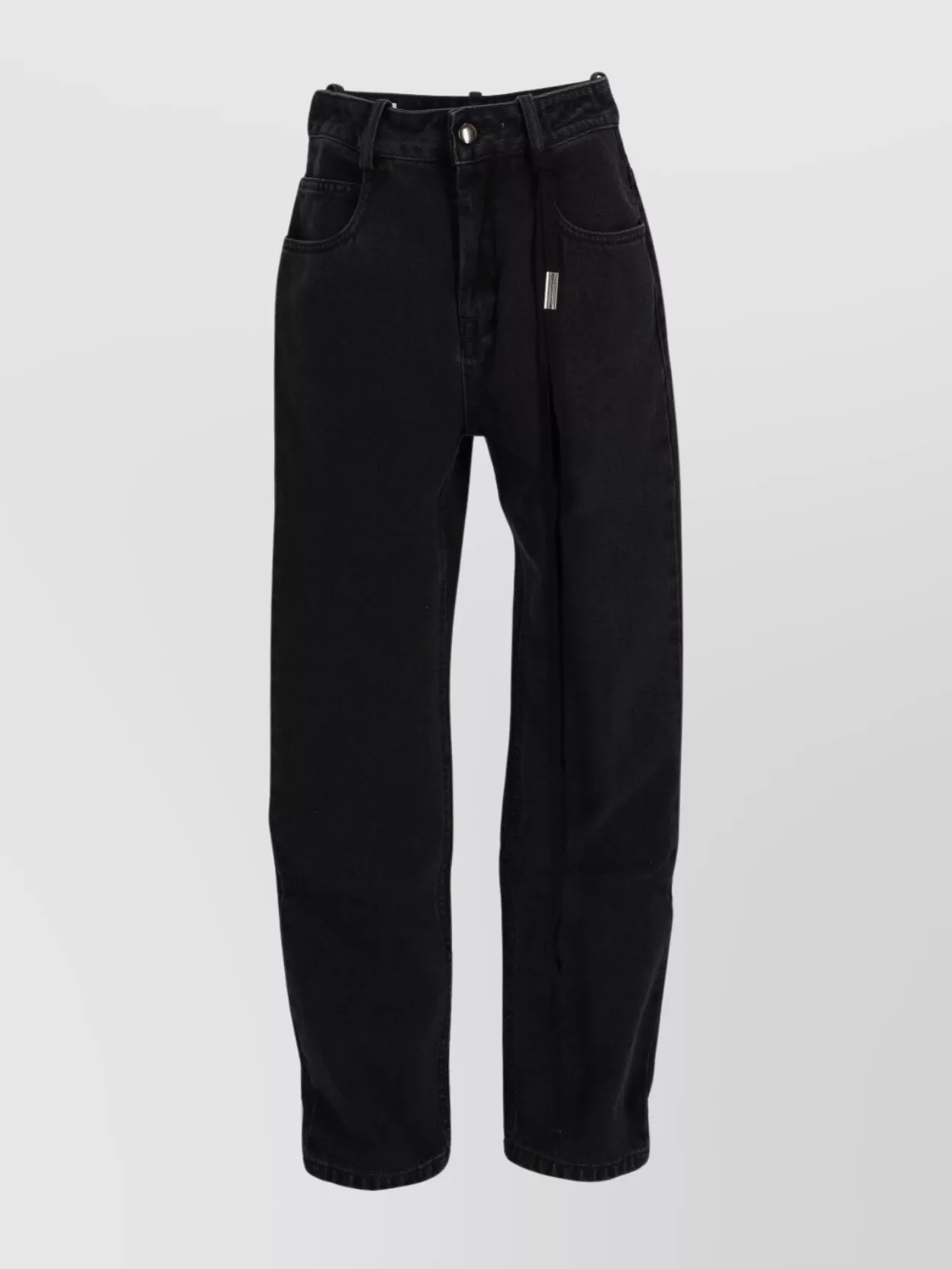 Ann Demeulemeester Herme 5-Pockets Slim Fit Cropped Trousers Faded De
