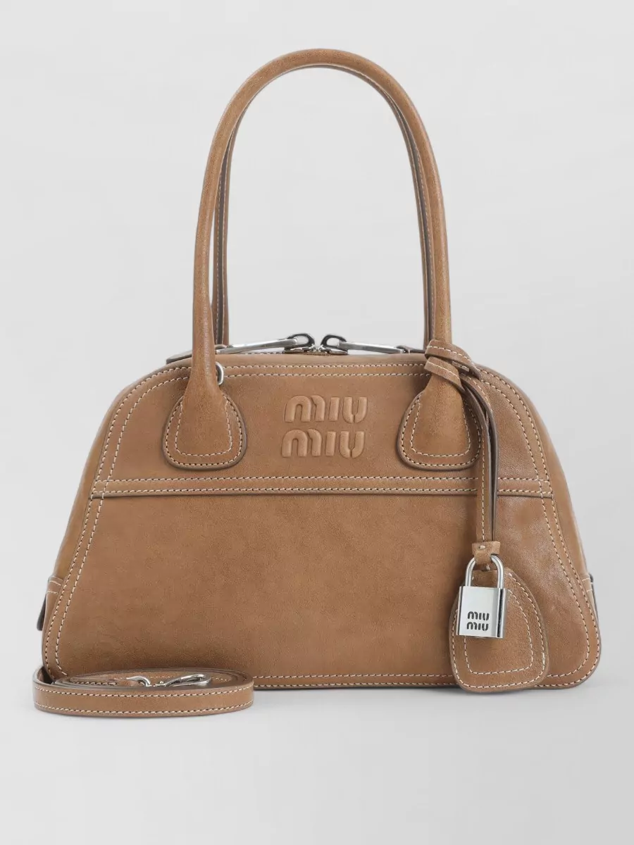 Miu Miu na lamb leather shoulder bag