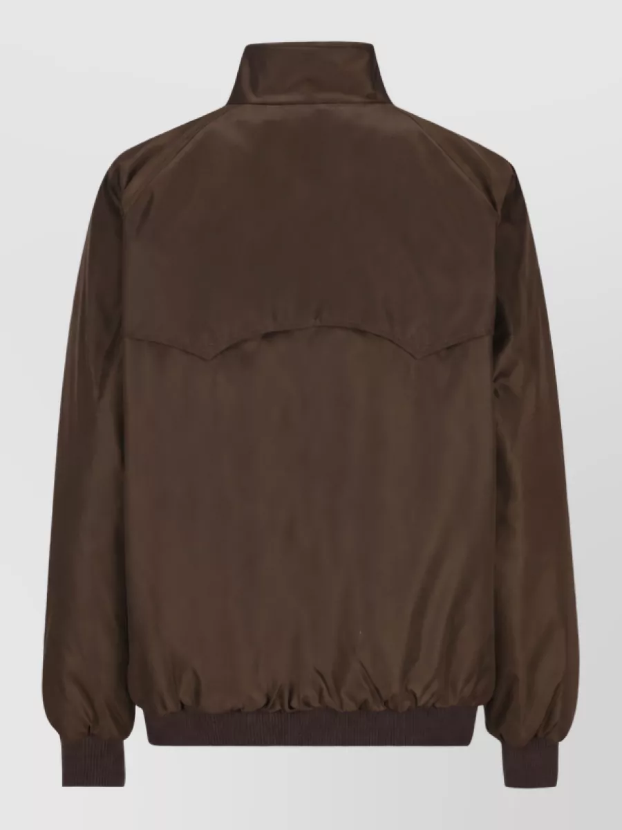 Prada High-Collar Zip Jacket