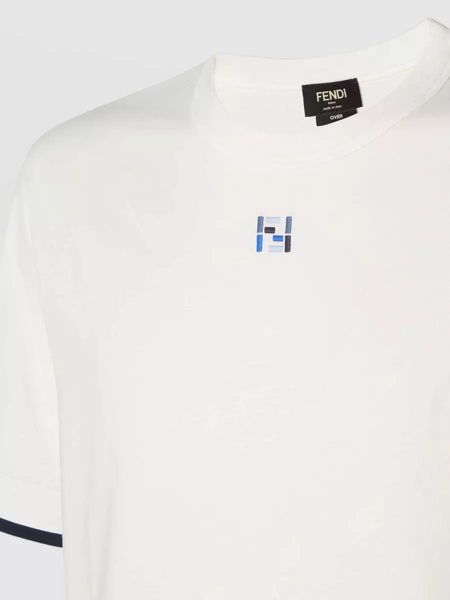 Fendi Cotton Oversized Short-Sleeve T-Shirt
