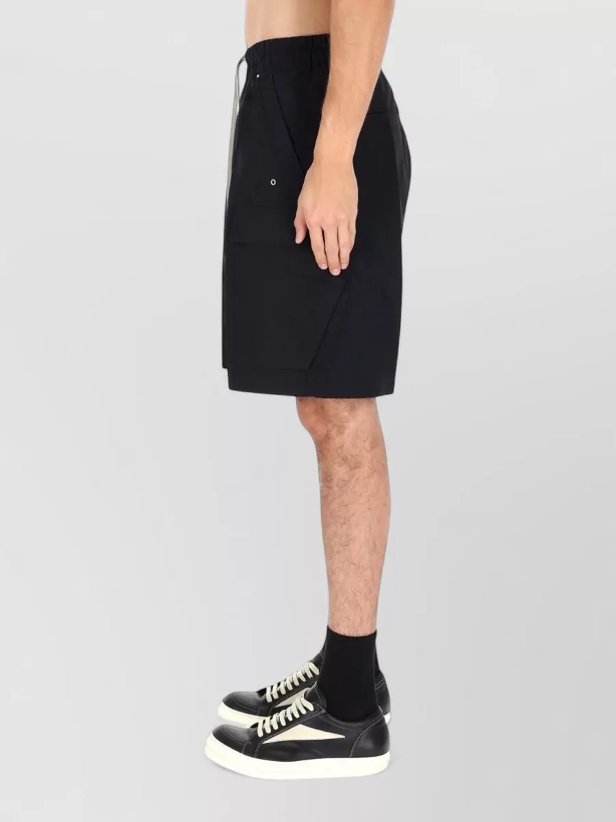 Rick Owens Cargo Shorts Cargobela Multiple Pocket Design