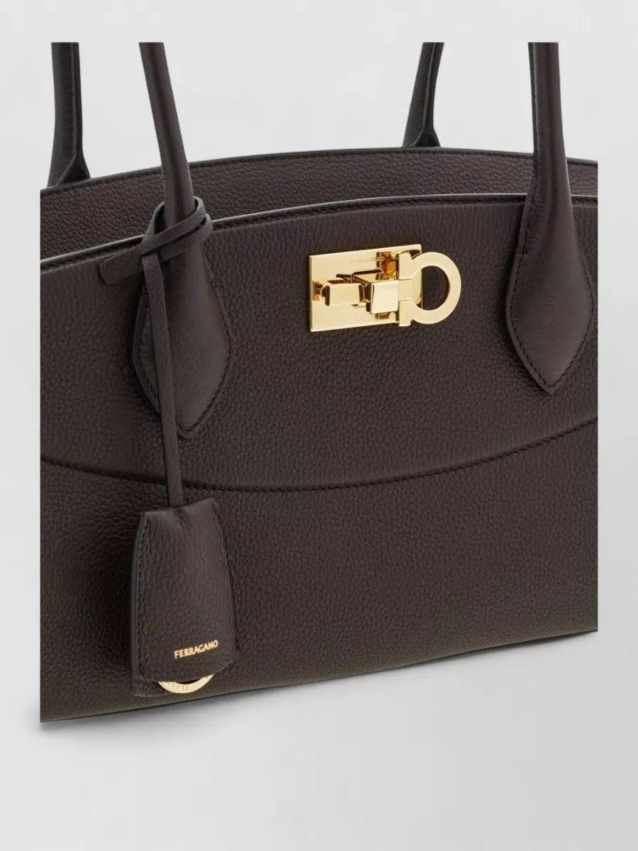 Ferragamo Leather Tote Bag
