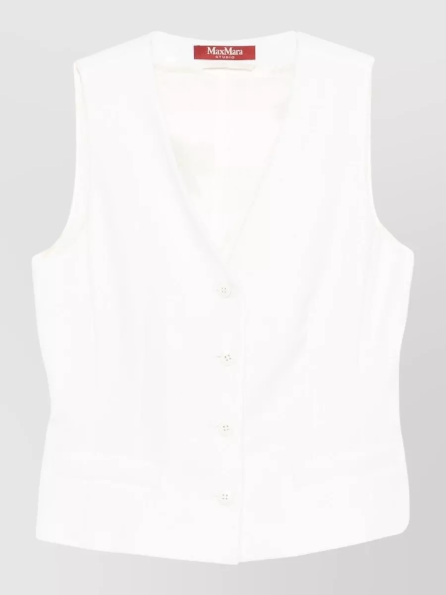 Max Mara Wool Waistcoat