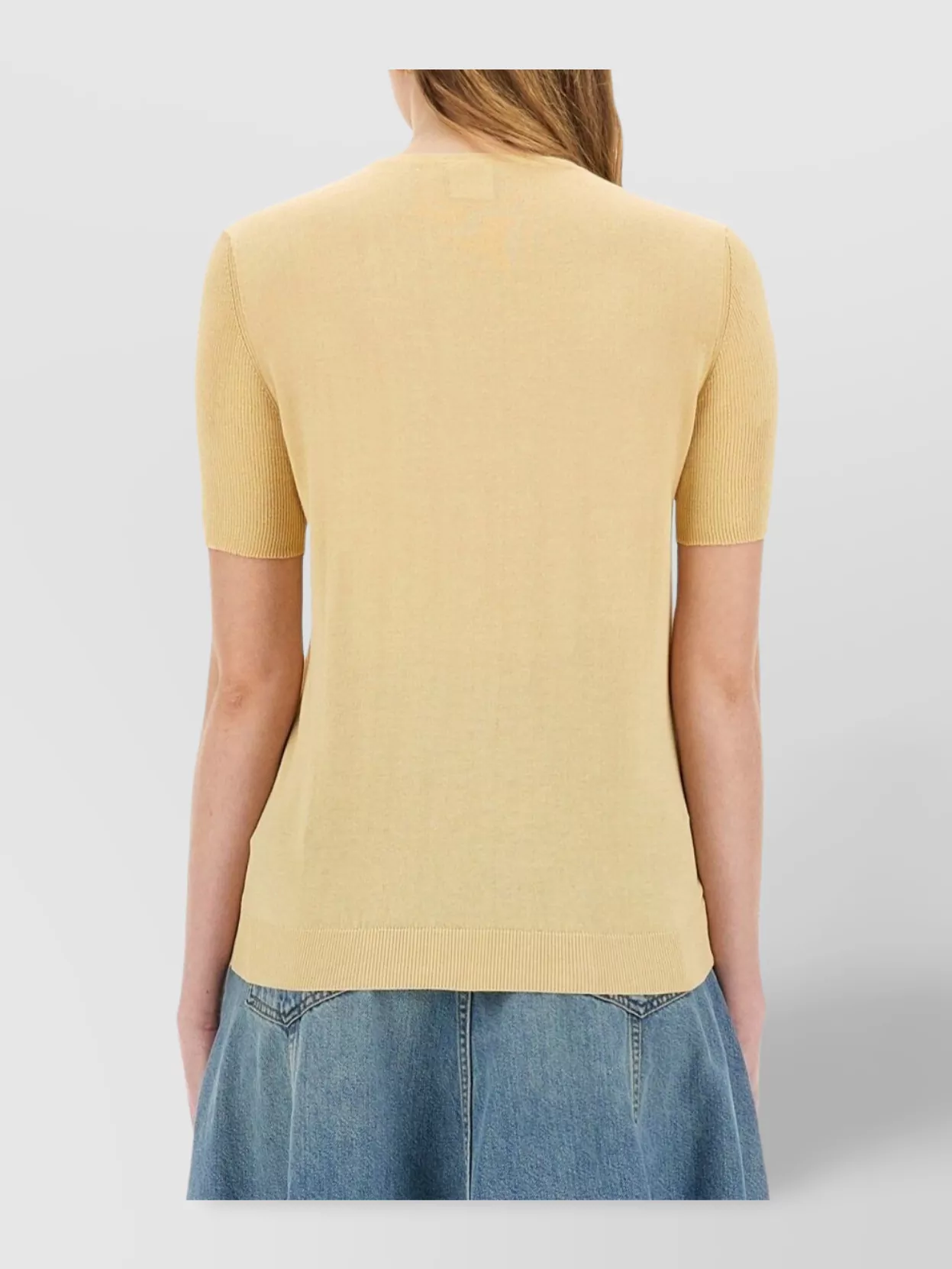 PAUL SMITH SLIM FIT KNIT TOPS WITH SHORT SLEEVES 