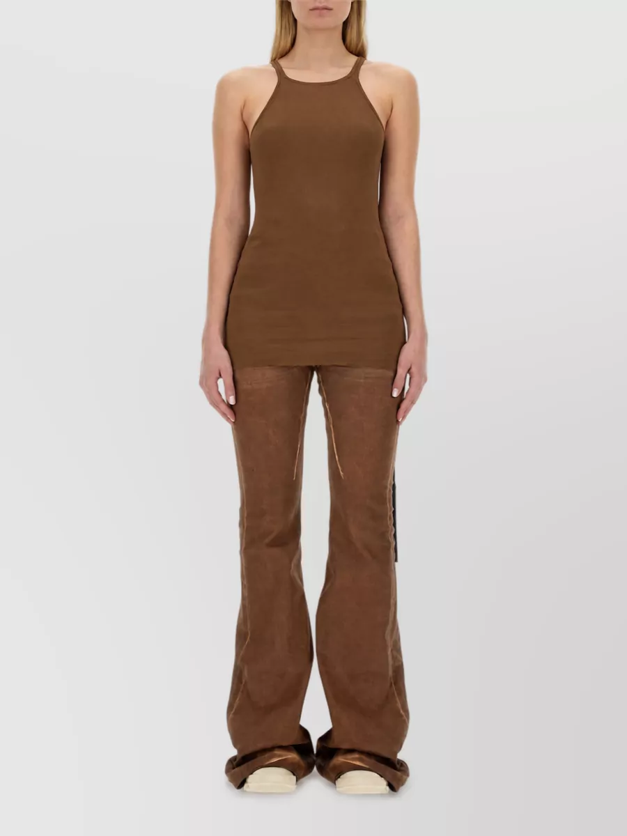 Rick Owens Drkshdw Cotton Racer Back Tank Top