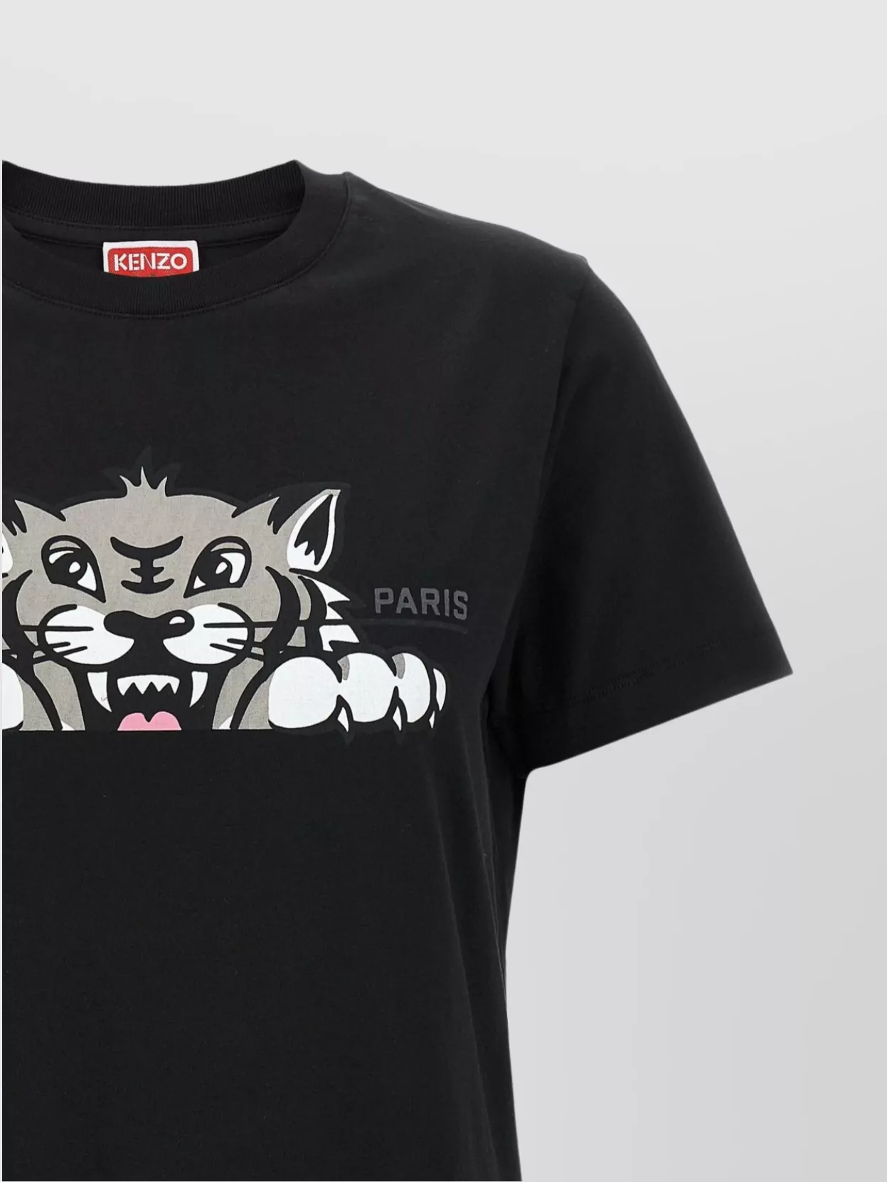 Kenzo Smiling Tiger Crew Neck T-Shirt