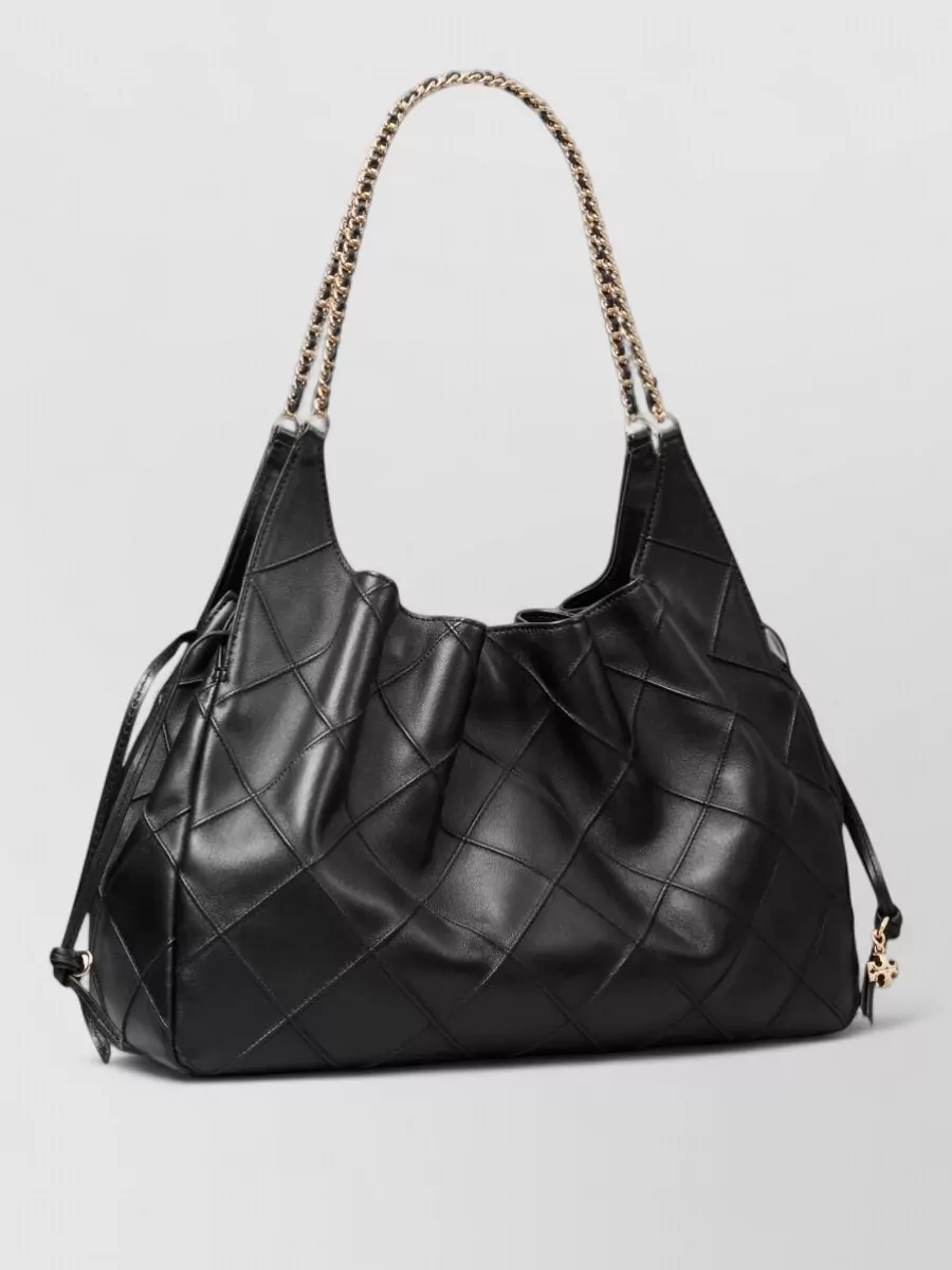 Tory Burch Fleming Large Leather Tote Bag