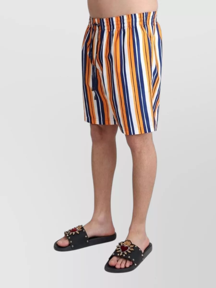 Dolce&Gabbana Striped Swim Shorts