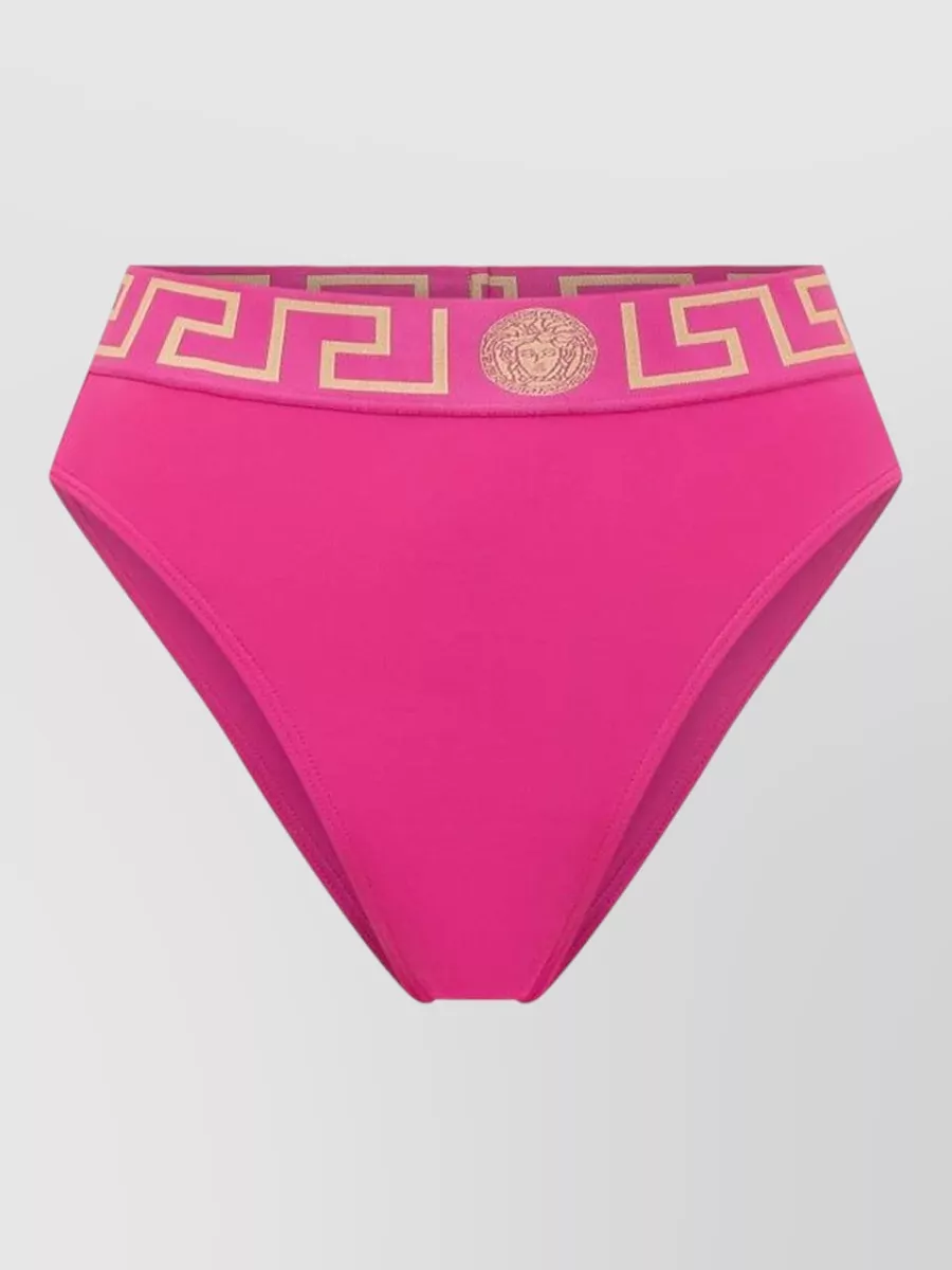 Versace high-rise bikini briefs