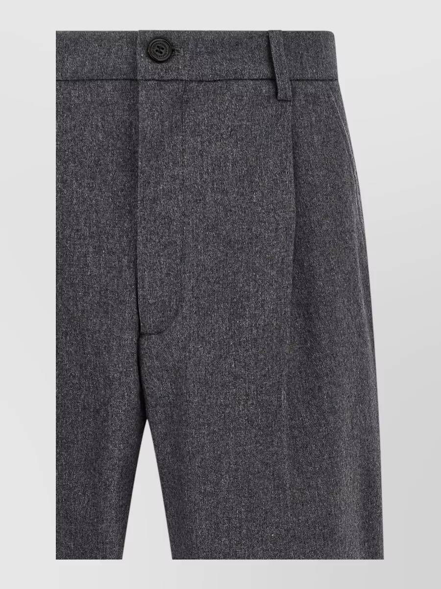 Department 5 cashmere-blend straight-leg trousers