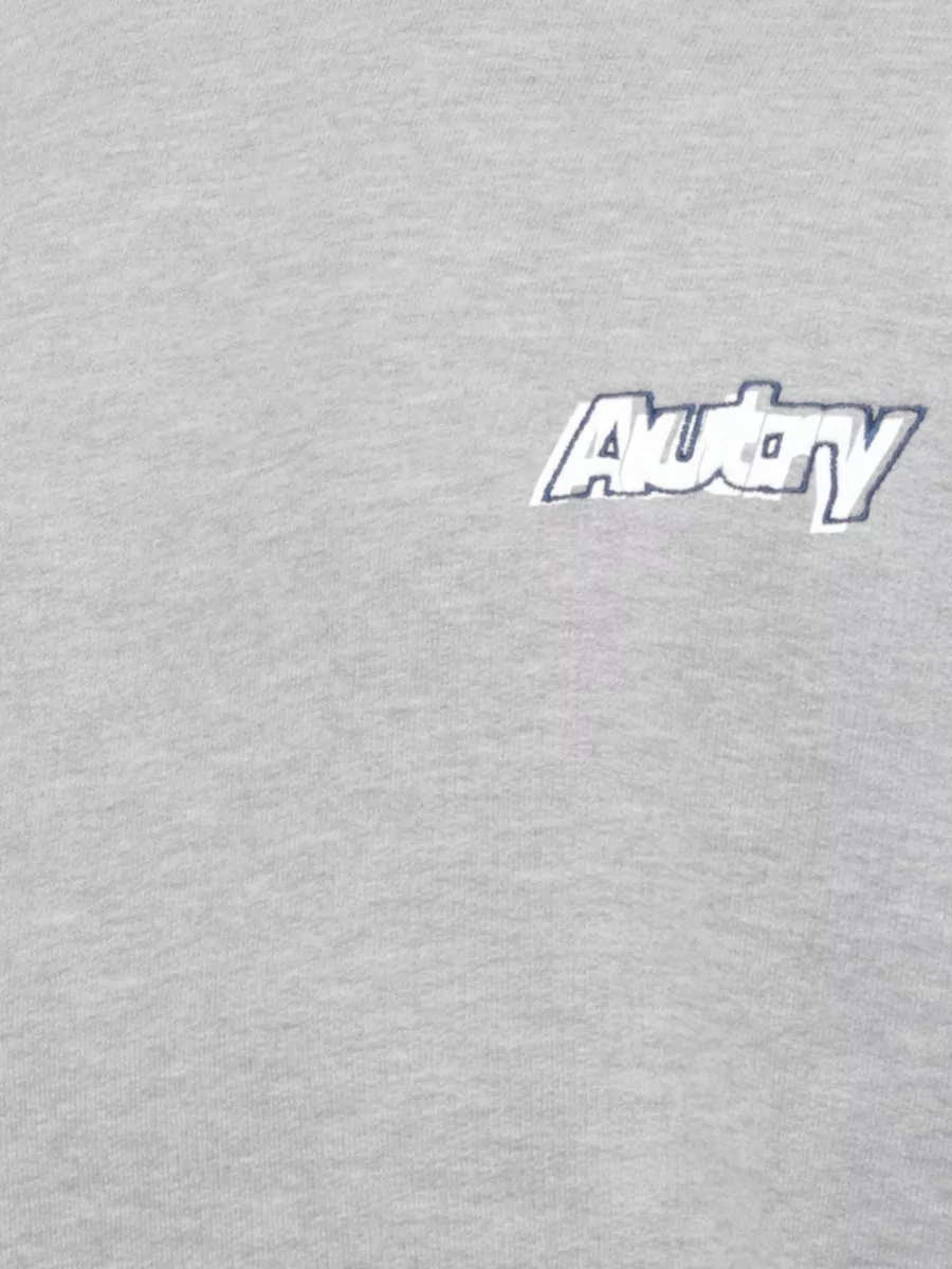 Autry Logo Print Cotton Sweatshirt