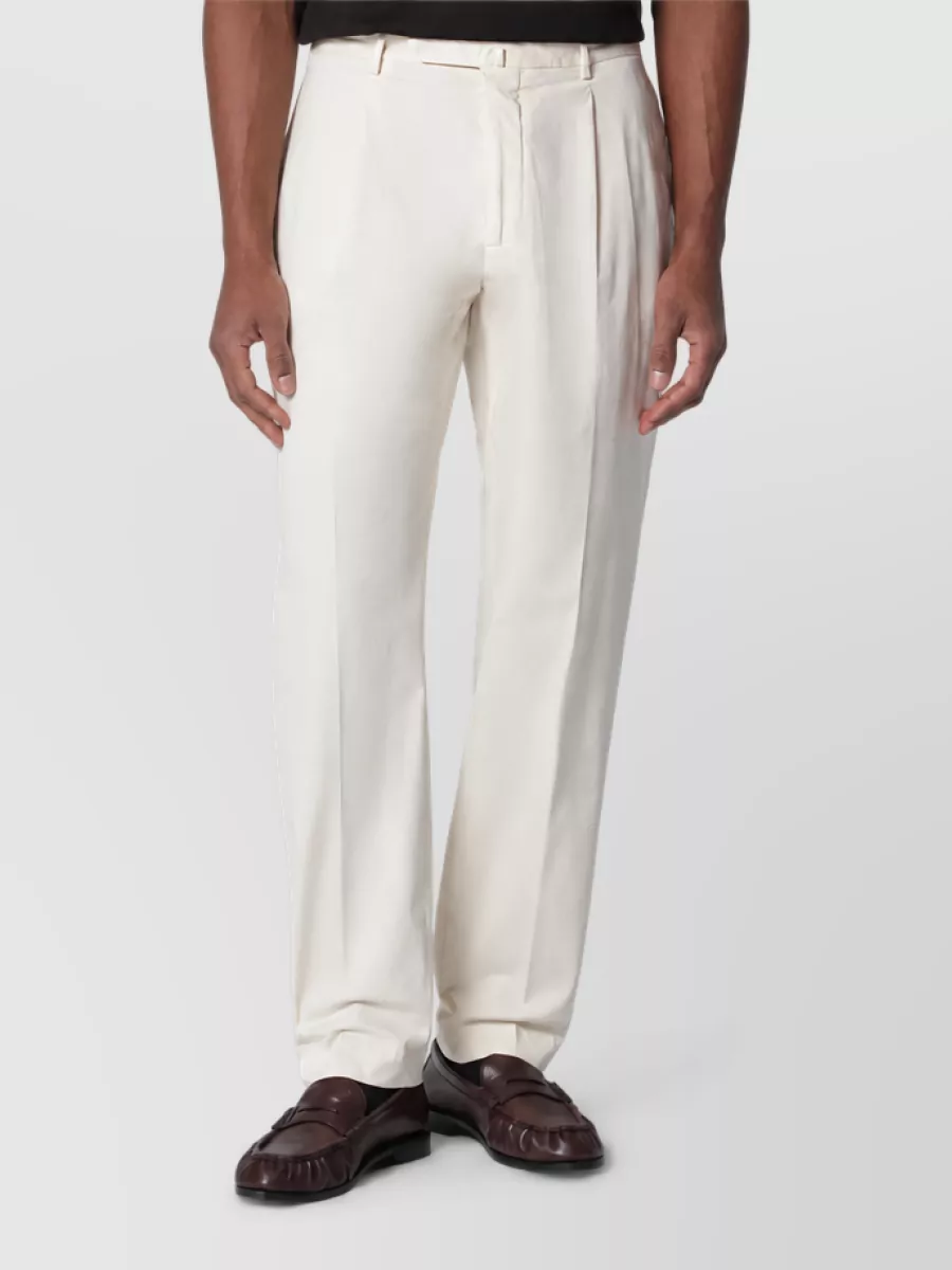 Santaniello cotton tailored trousers
