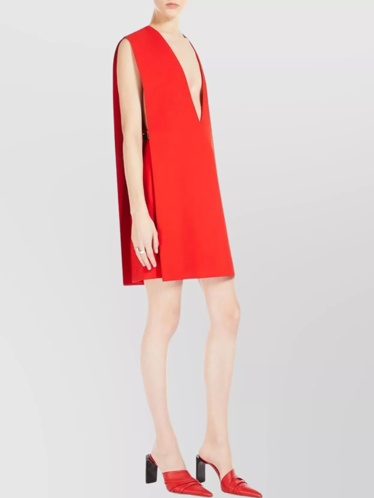 Sportmax Citrus V-Neck Maxi Dress
