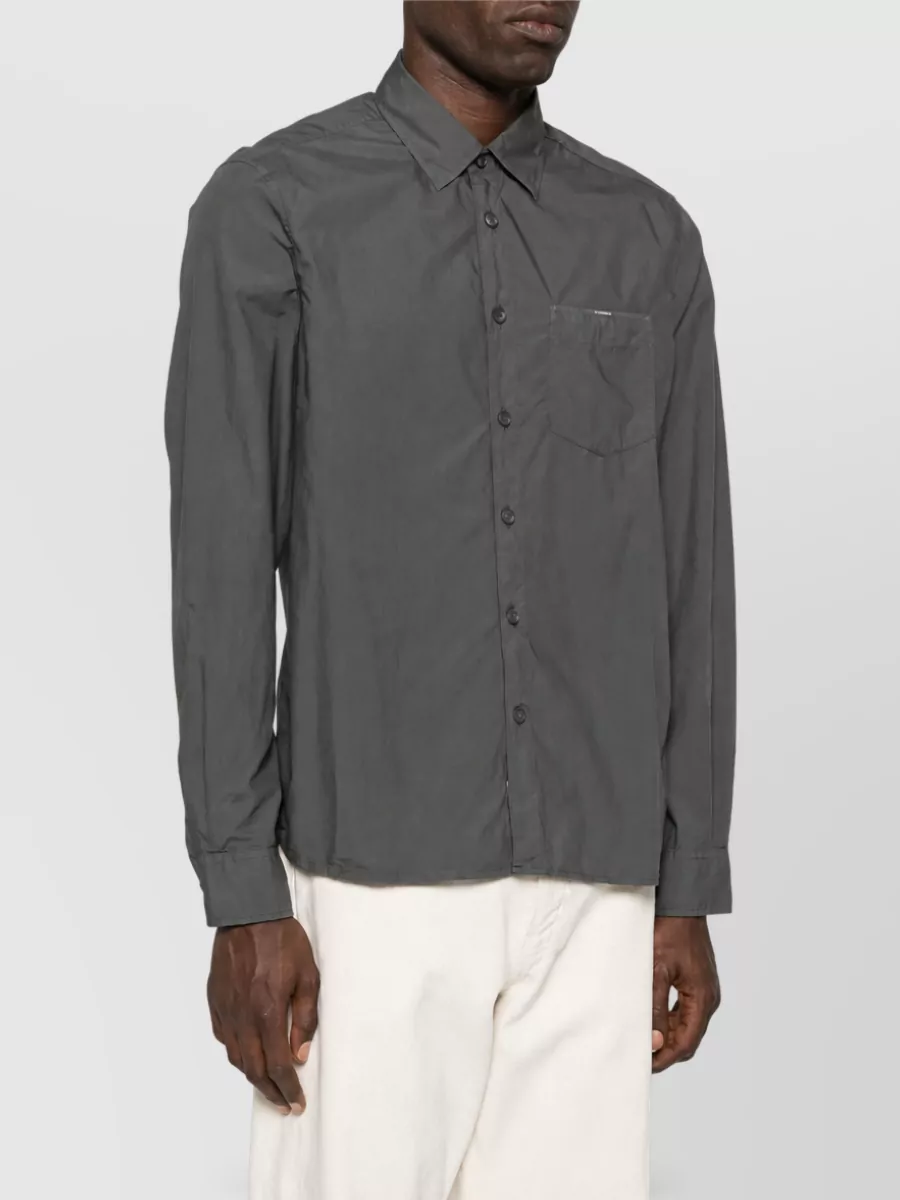 C.p. Company Cotton Long-Sleeve Shirt