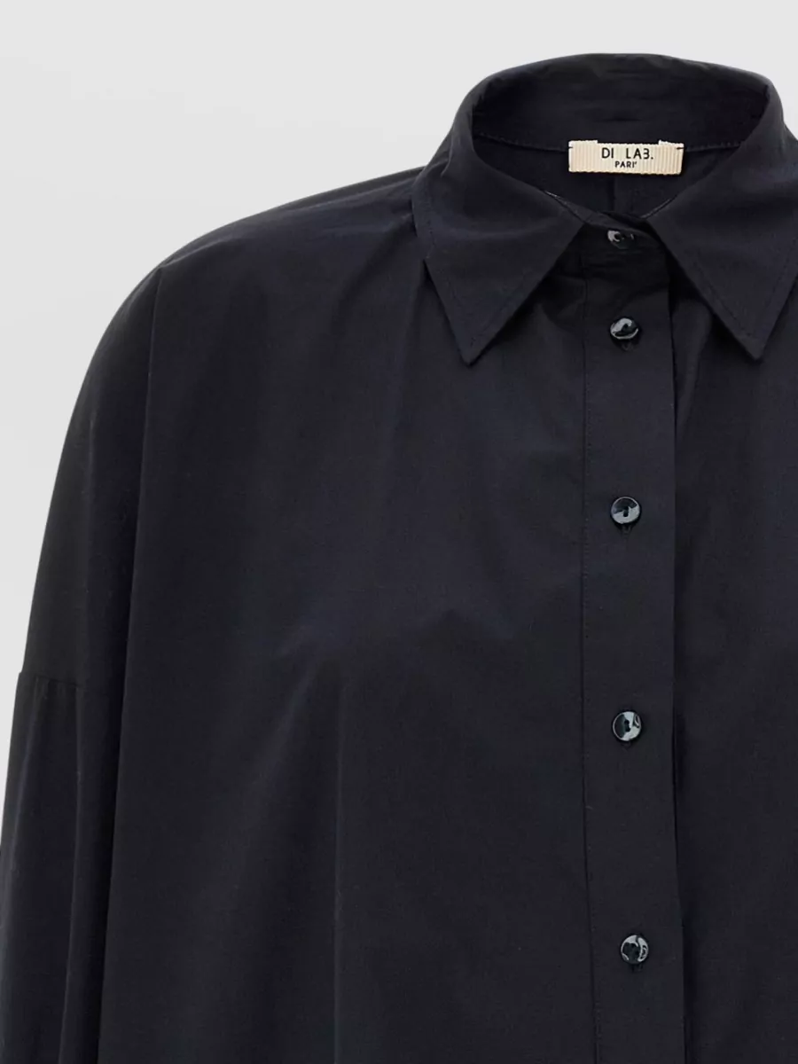 Di.la3 Pari' Cotton Long-Sleeve Shirt