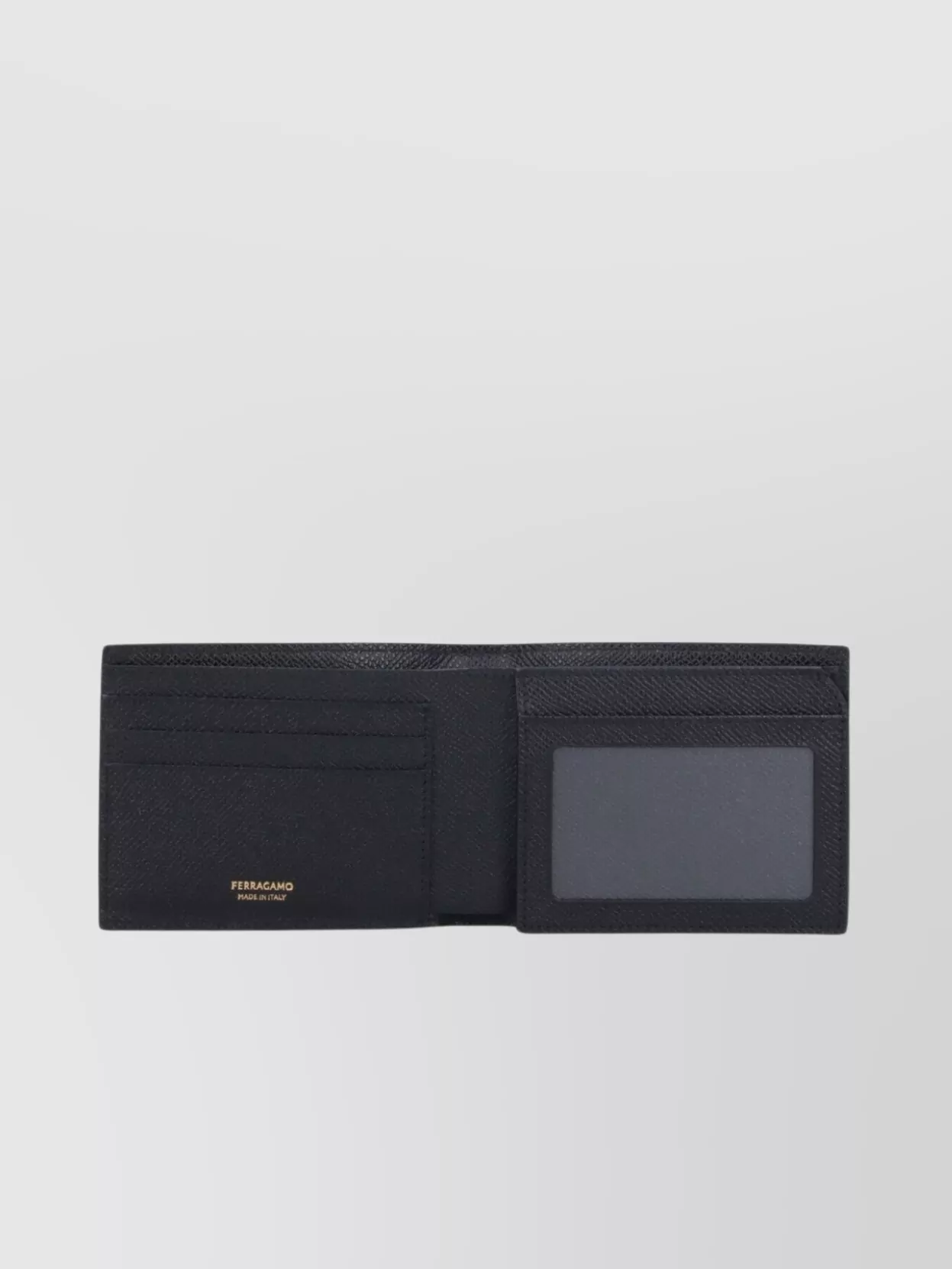 Ferragamo Slim Textured Compact Wallets