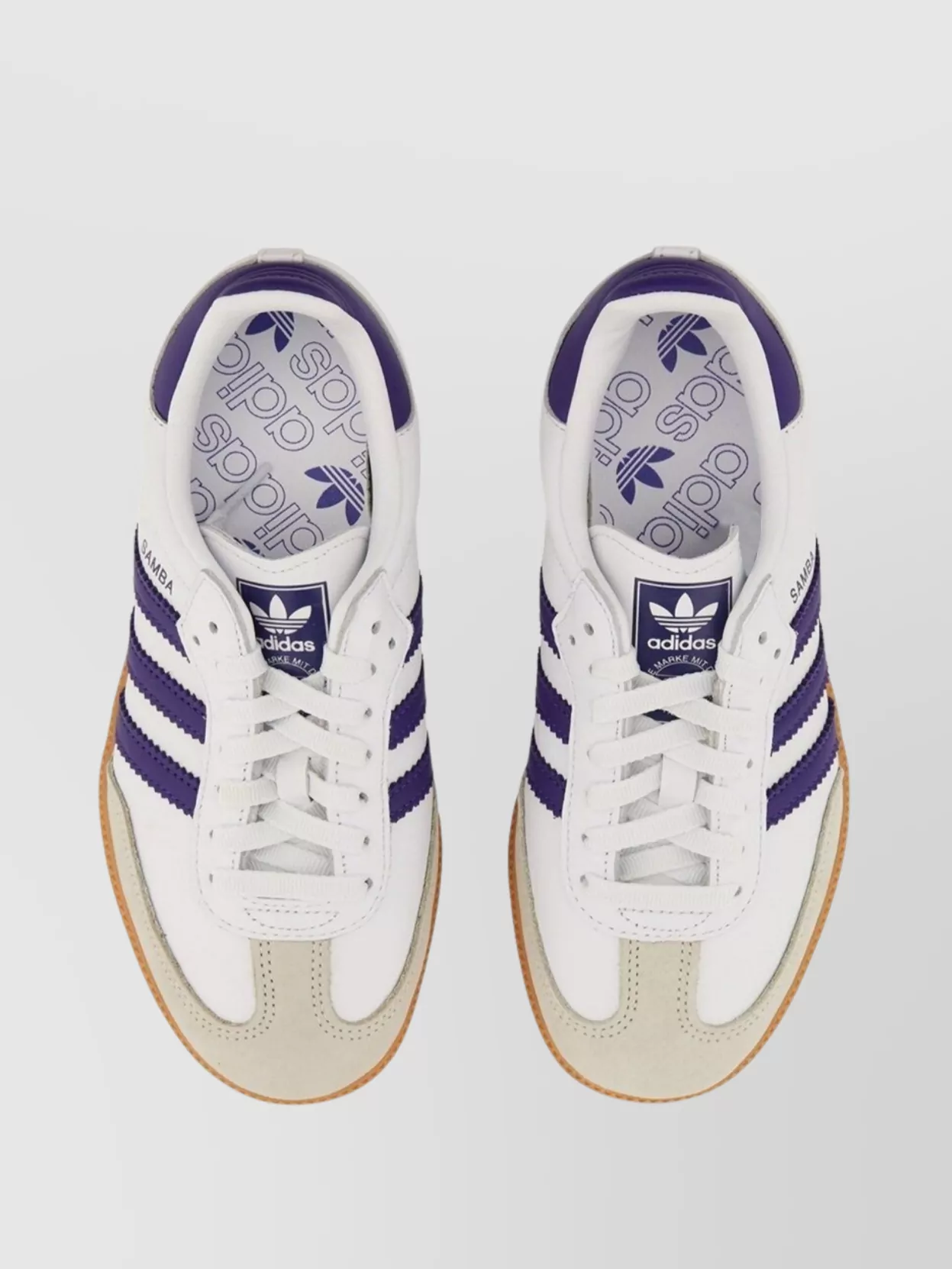 Adidas Originals Samba Low-Top Sneakers Contrast Stripes