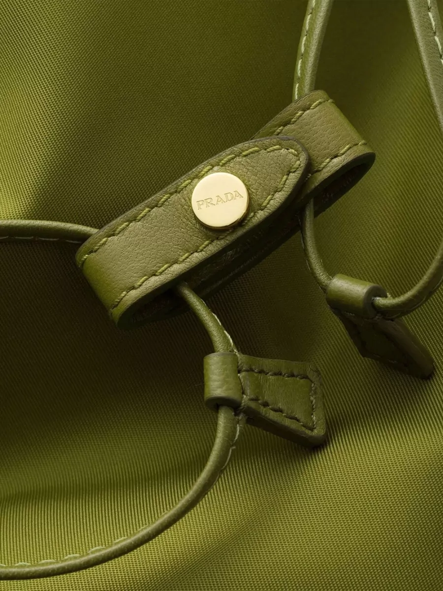 Prada Bucket Canvas Bucket Bag