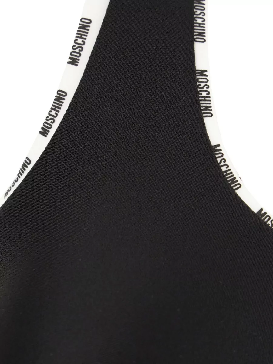 Moschino Stretch Nylon Bra Top