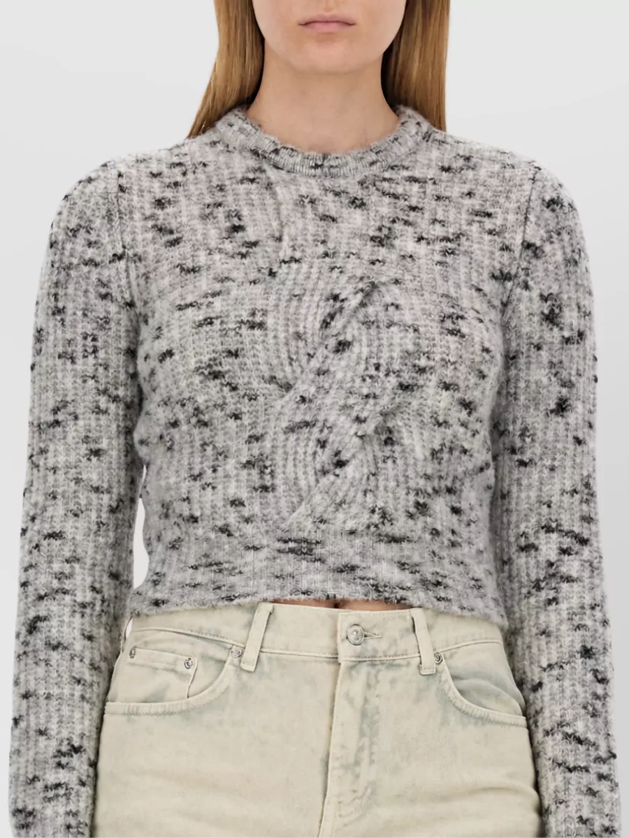Moschino Cropped Sweatshirt