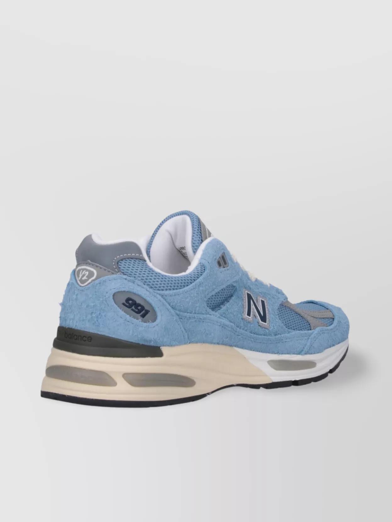 New Balance Low Top Sneakers With Mesh Panels And Suede Overlays