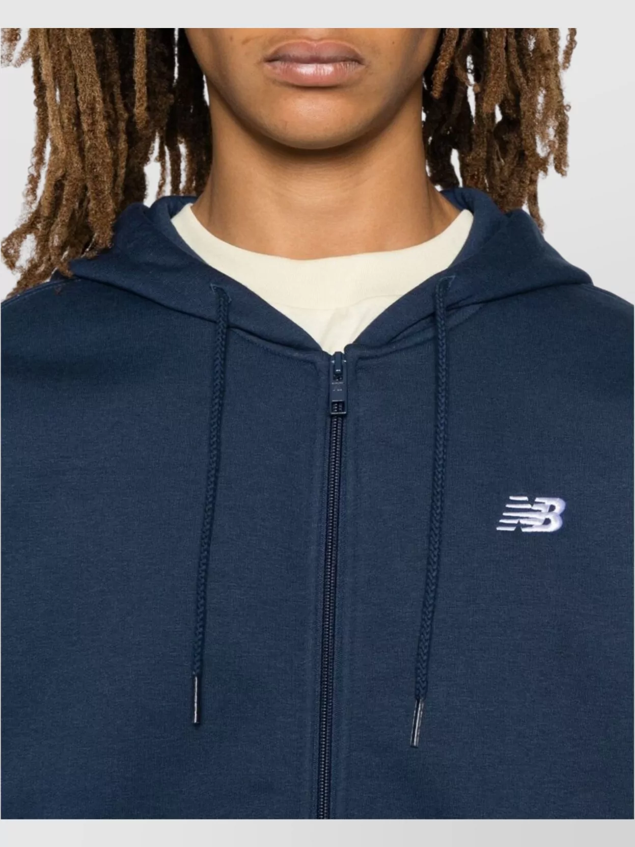 New Balance Hooded Long Sleeve Sweatshirt Pockets