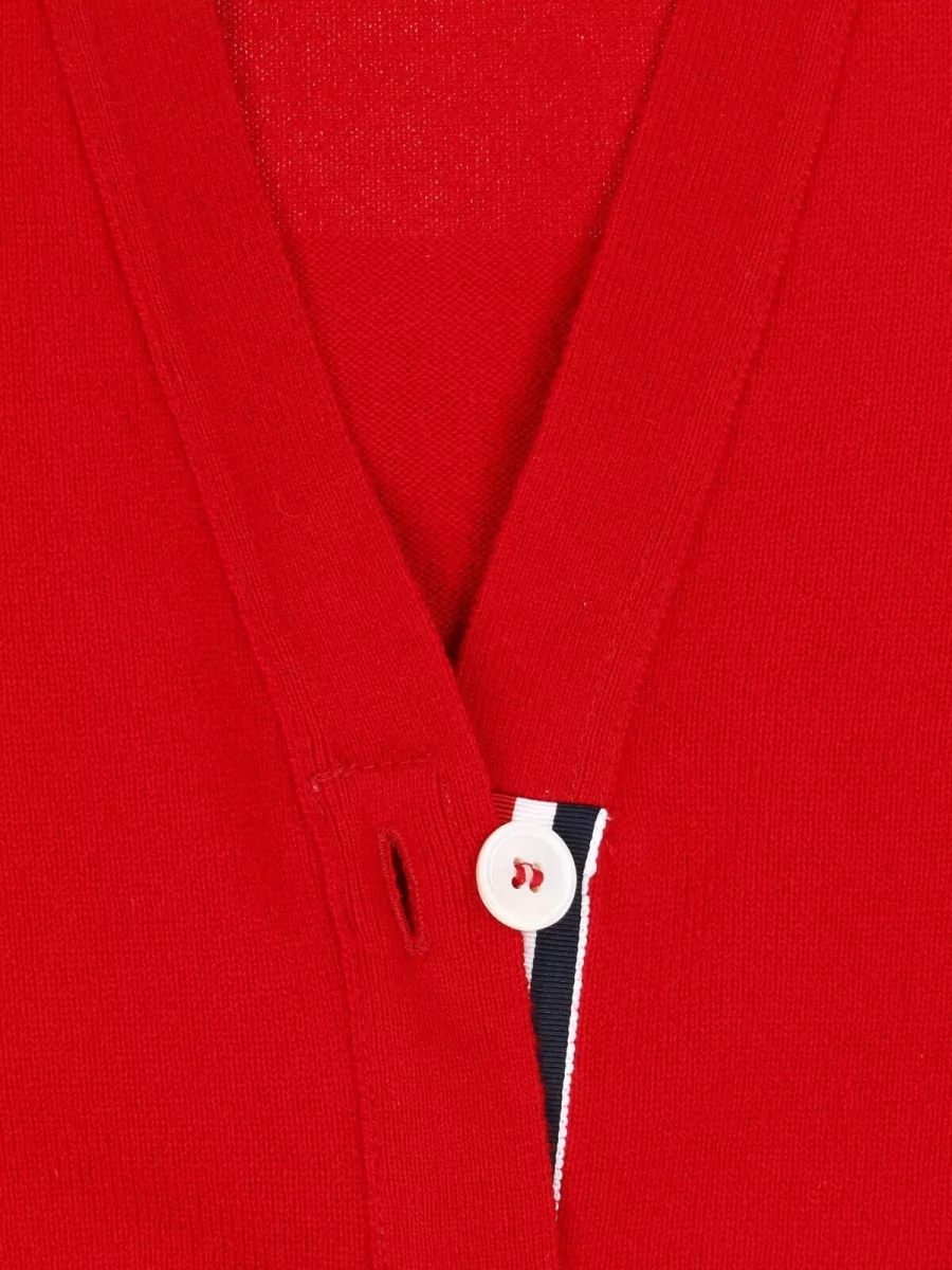 Thom Browne Cashmere Crewneck Cardigan