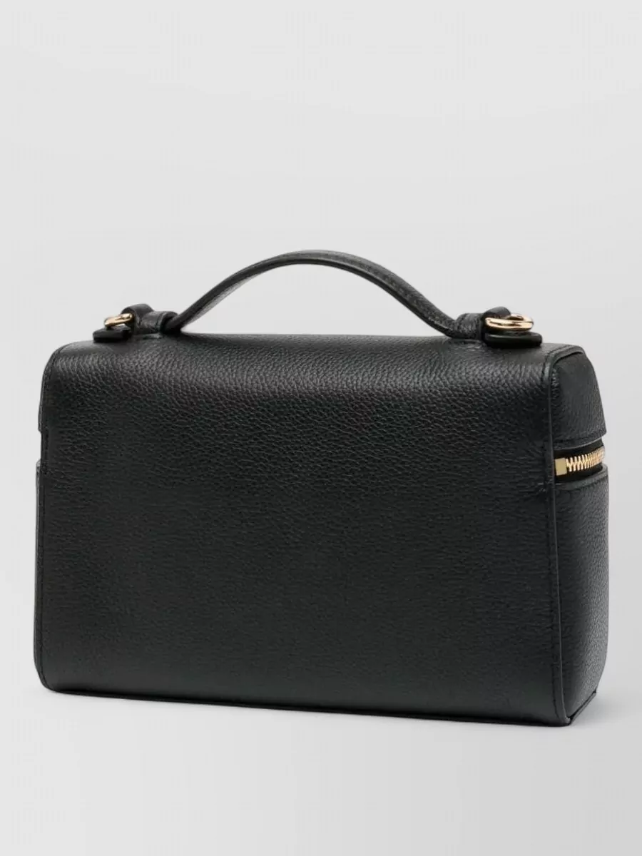 Tory Burch Romy Leather Mini Shoulder Bag