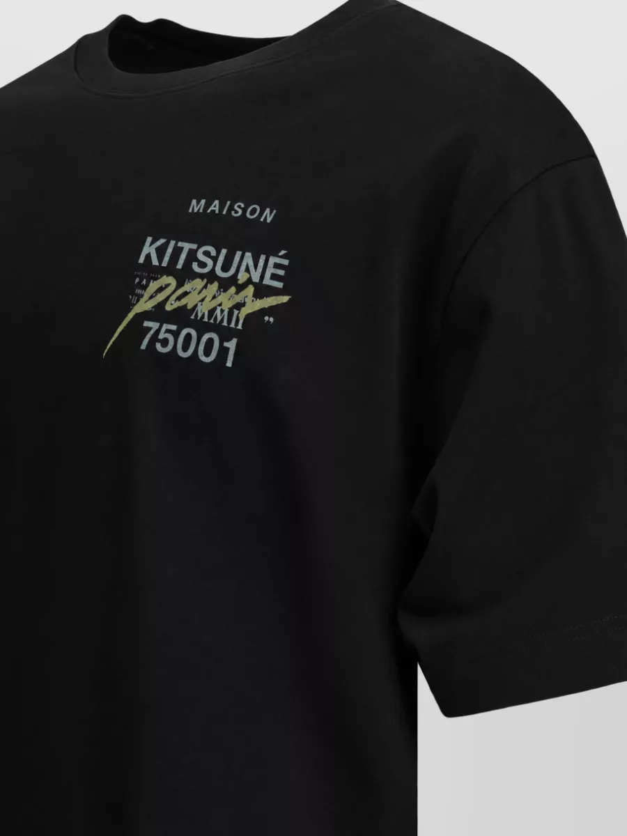 Maison Kitsuné Cotton Crew-Neck T-Shirt