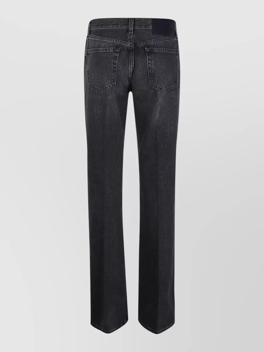 Haikure Denim Straight-Leg Trousers