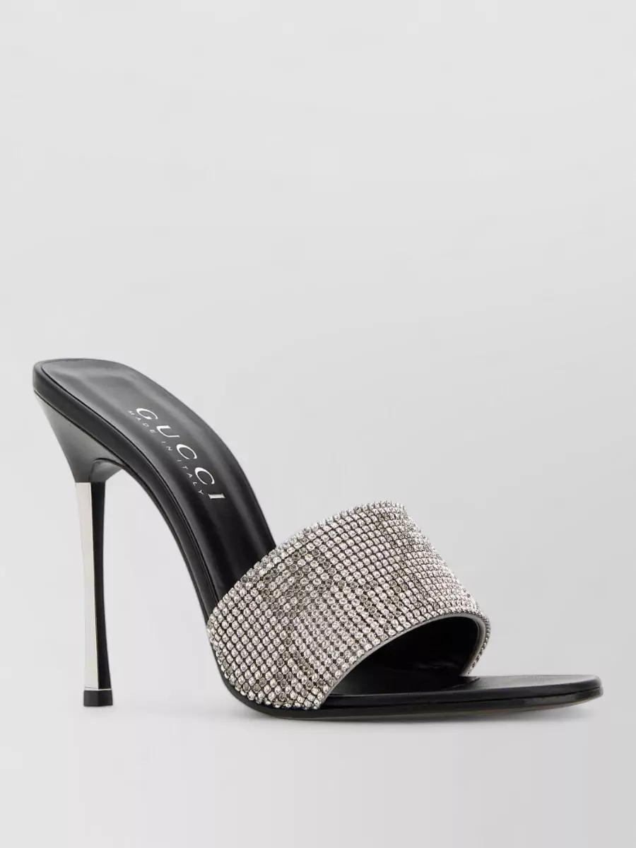 Gucci embellished mules