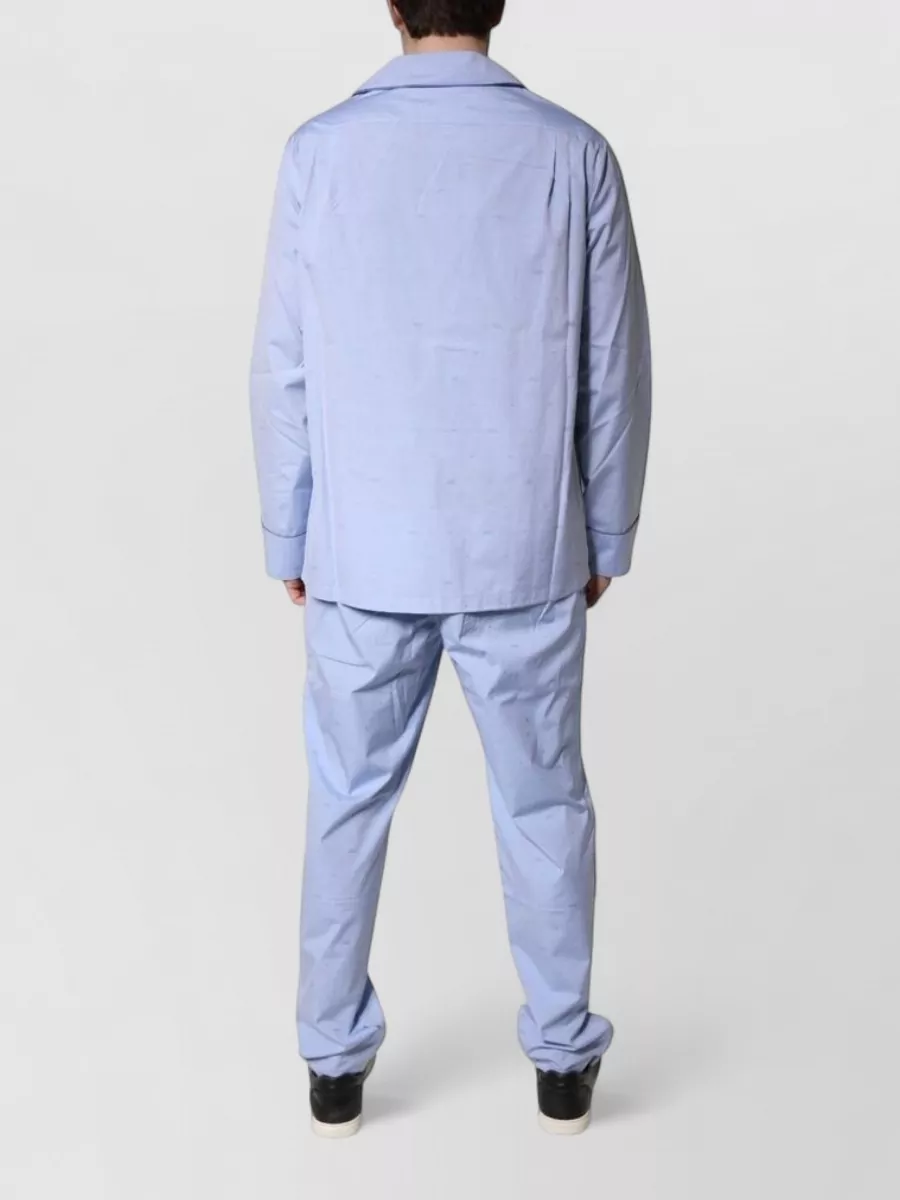 Dolce&Gabbana Cotton Logo Print Pajama Set